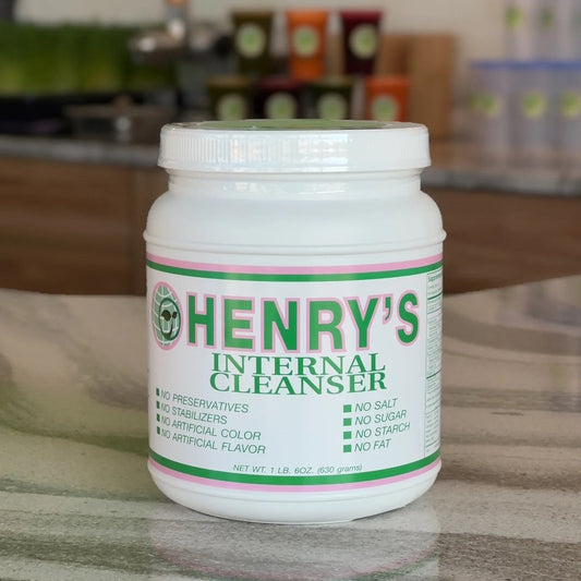 How to use Henry's Internal Cleanser - Wellbeing Organic Health