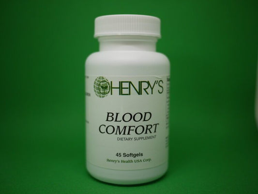 Henry's Blood Comfort - Wellbeing Organic Health